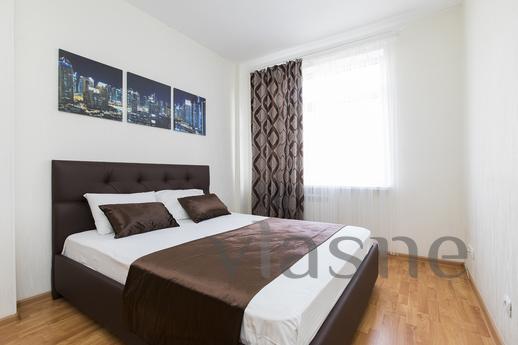 The apartment is located in a new residential complex Pridom