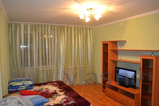 The apartment is in the park near the house. 2 bed, sofa, tv