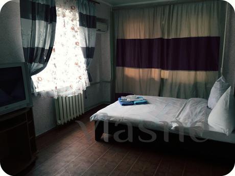 One bedroom apartment with a balcony. Double bed, TV, cable 