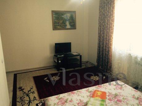 Rent 1 room. apartment in a new LCD, Astana - apartment by the day