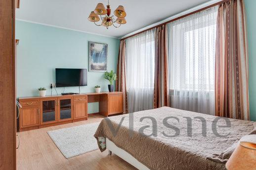 Spacious with euro-repair 2 bedroom apartment in a 3-minute 