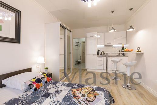 The spacious one-bedroom apartments in the center of St. Pet
