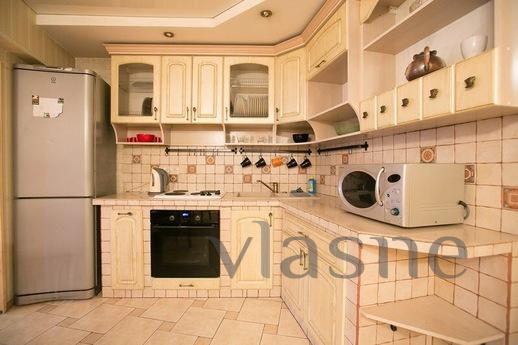 Light, comfortable, spacious, warm apartment in bright color