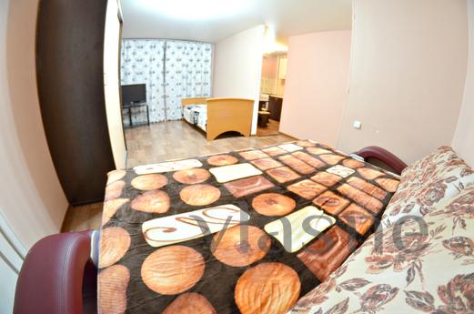 The apartment is one-bedroom in the very center of Kemerovo.