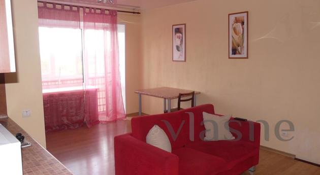 The apartment is designed in the Central district of Kemerov