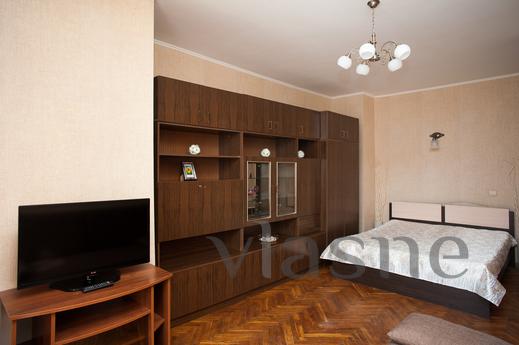 1-roomed apartment. Located in the central part of the city,