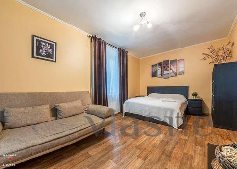 Spacious one-room apartment in a 3-minute walk from the subw