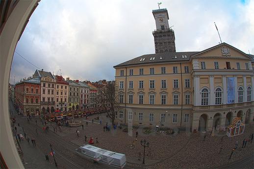 Two-room on the Market Square, Lviv - apartment by the day