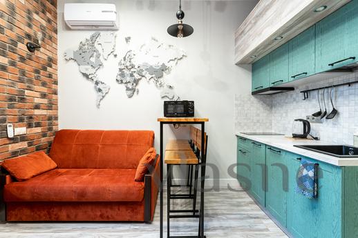 Cozy two-level apartment near Vladykino and Okruzhnaya metro