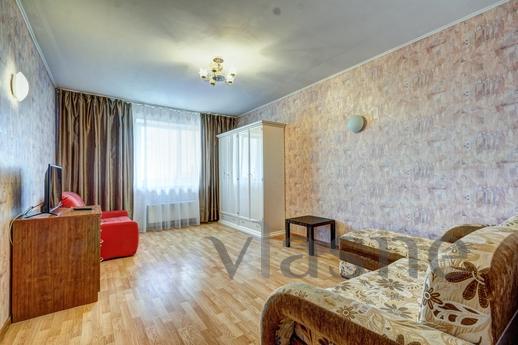 The apartment is large, bright, warm with a large balcony, a