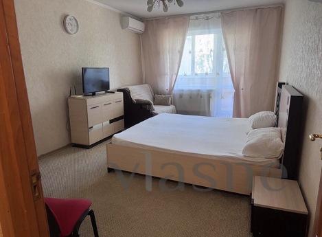 Rent daily large-sized one-room apartment. TV, internet, ref