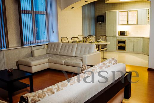 Elegant three-bedroom apartment with an area of ​​98 sq. M. 