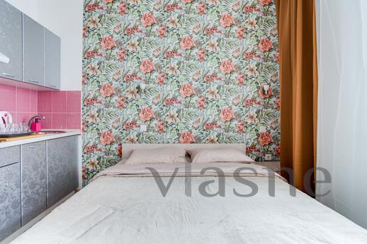 New, stylish studio, Moscow - apartment by the day