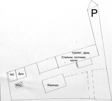 Rent a house for rent 10 Art. Big Font, Odessa - apartment by the day