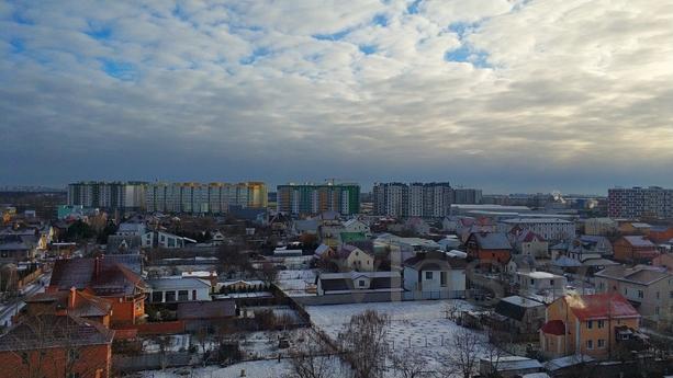 View apartment, panoramic window, 9th fl, Kryukovshina - apartment by the day