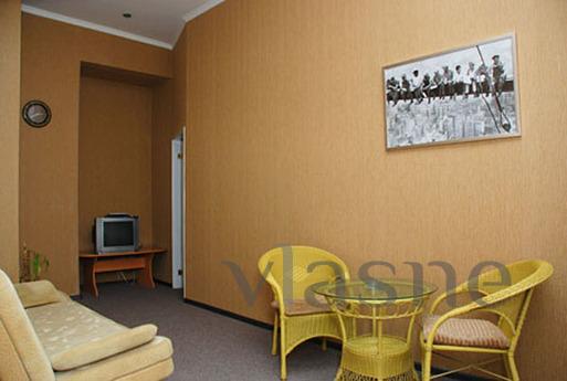 The apartment is located in downtown Kiev. The apartments ar