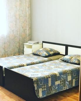 The apartment is five minutes from the metro Parnas. At your