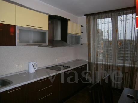 The apartment has a modern interior, new furniture The apart