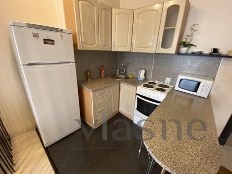 1-room studio apartment near Kholodnaya Gora metro station, 