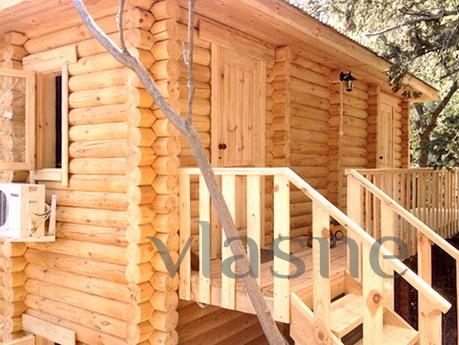 Holidays in the Big Yalta, Cottage (log), Yalta - apartment by the day