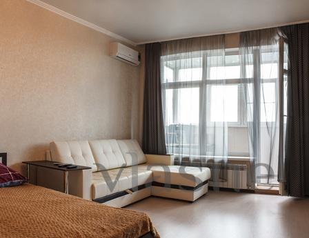 Clean and comfortable apartment with a good repair. Two minu