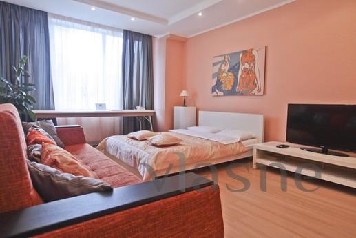 The apartment is located in the historical center of Moscow 