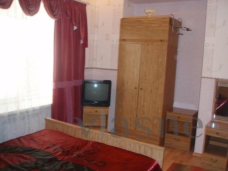 1 k with patio in the city center, Yevpatoriya - apartment by the day