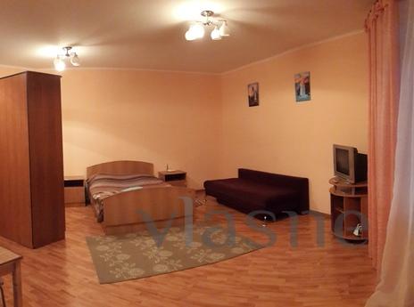 In the new house, a cozy one-bedroom studio apartment. For s