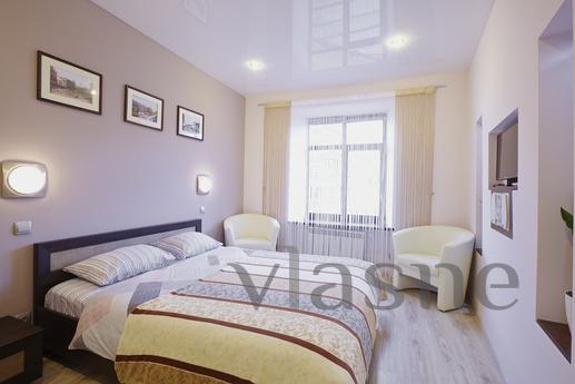 Dear guests, We offer a new apartment in the heart of the ci