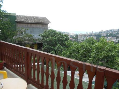 Family house in 2 levels, Yalta - apartment by the day
