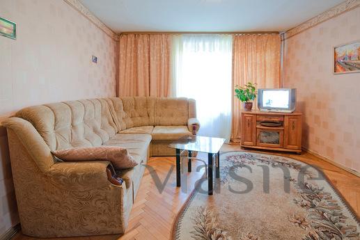 The apartment is spacious and cozy, with bright hallway with
