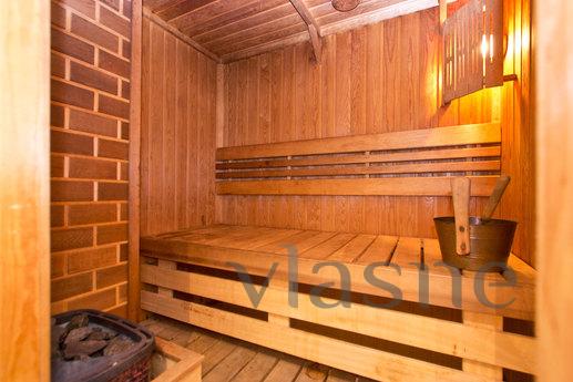 Two bathrooms, a sauna, a Jacuzzi, a bay, Saint Petersburg - apartment by the day