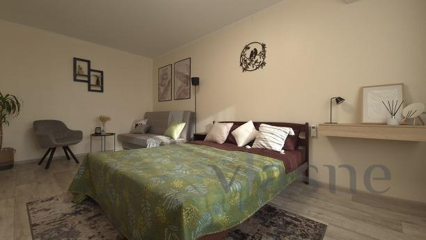 Stilna 1-k, bank of the Dnieper, Smart TV, Cherkasy - apartment by the day