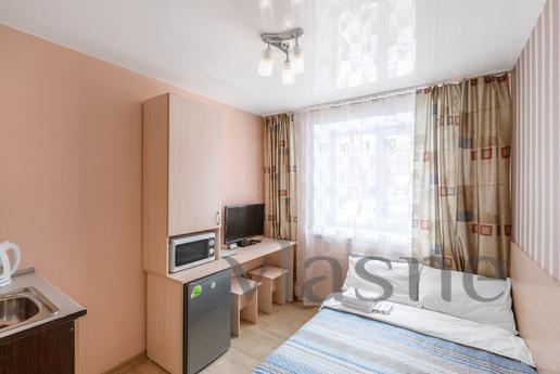 Rent one cozy studio apartment of 12 sq.m. The format of a h