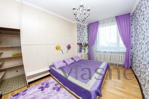 for rent in Astana on the left bank, Astana - apartment by the day