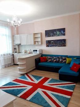 for rent in Astana on the left bank, Astana - apartment by the day