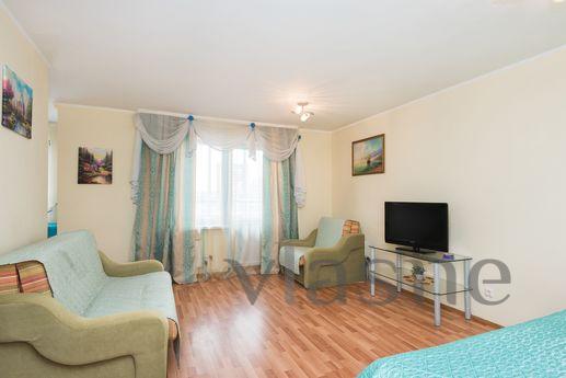 A cozy studio apartment in the central district of Yekaterin
