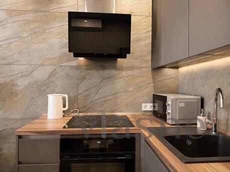 Stylish 2-room apartment in the Grani residential complex., Dnipro (Dnipropetrovsk) - apartment by the day