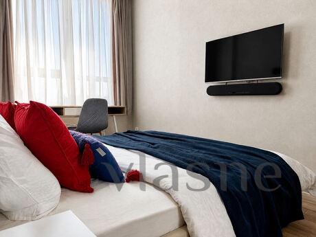 Stylish 2-room apartment in the Grani residential complex., Dnipro (Dnipropetrovsk) - apartment by the day