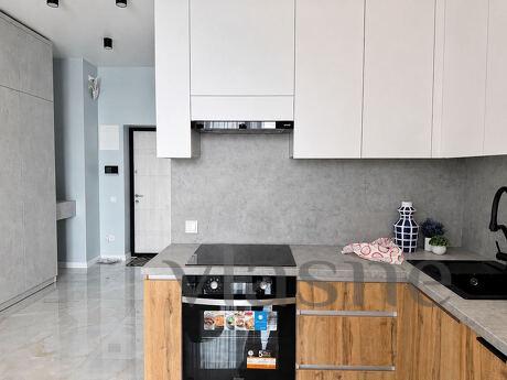 Designer European-style two-room apartment in the Grani residential complex, Dnipro (Dnipropetrovsk) - apartment by the day