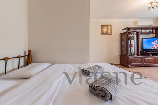 1k apartment Podobovo, Palats Sportu metro station, Kyiv - apartment by the day