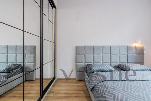 The apartments are located in the center of Kiev, at the add