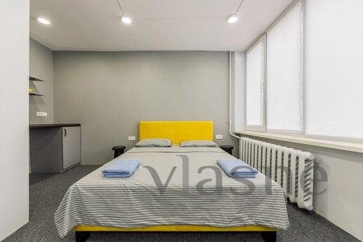 The apartments are located at the address: st. Olesya Goncha