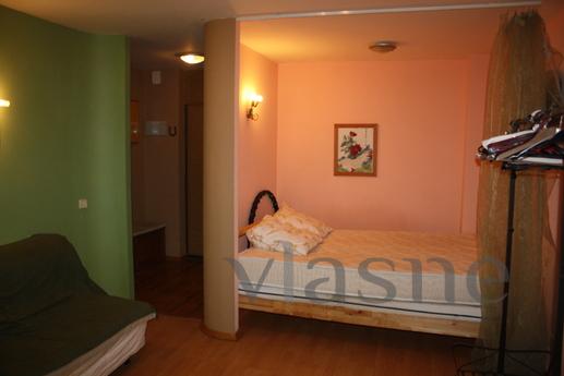 Studio apartment close to the metro yout, Moscow - apartment by the day