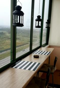 Air Conditioning! Loggia with a bar!, Chelyabinsk - apartment by the day