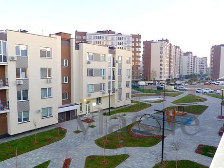 ZhK Park Lend, metro Vasilkovskaya, Zhul, Kyiv - apartment by the day